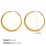 color: EH02G5CM Gold Earrings