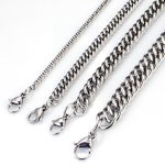 color: 3mm Stainless Steel Steel Color / size: 18cm Bracelet