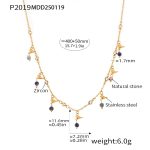 color: P2019-Natural Lapis Lazuli Necklace