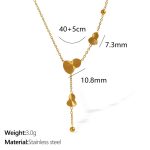 color: XL315 Gold Necklace