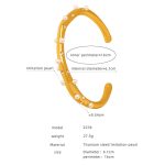 color: Z278-Gold Bangle