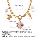 color: XL745G1 Gold Necklace