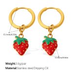 color: EH1337GRG Gold Earrings