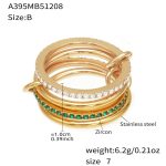 color: A395-Gold Ring B Style