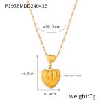 color: P1978-Gold Necklace