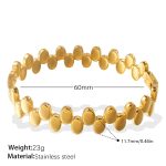 color: SZ312WEG Gold Bangle