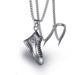 color: Sneakers Silver + Stainless Steel Chain