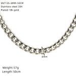 color: SN713S-8MM-50CM (Steel Color)