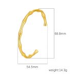 color: Size 25 Bangle Gold