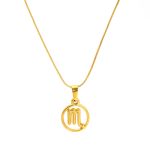 color: SP641G-8 (Snake Bone Chain) Scorpio