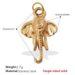 color: PJ553G Gold Pendant
