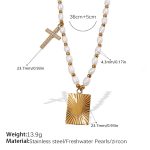 color: XL533WEG Freshwater Pearl Necklace