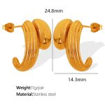 color: EH374 Gold Earrings