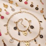 18K Thick Gold Plated DIY Colored Enamel Glaze Single Pendant Personality Ocean Accessories Ornaments