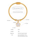 color: Z241-Gold Bangle