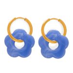 color: MYTXF107-Blue Color Earrings