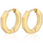 color: Flat Octagon Gold 1 PC MS-089