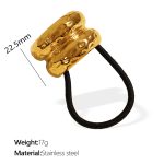 color: FZ10G Gold Hair Tie