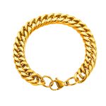 color: 10mm Gold Lobster Clasp / size: 18cm Bracelet