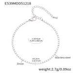 color: E539-Steel Color Bracelet