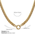 color: XL623G Gold Necklace