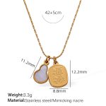 color: TPXL68G Gold Necklace