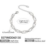 color: E079-Steel Color Bracelet