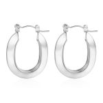 color: Steel Color Angular Wire 23mm Oval MS-637