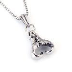 color: Silver + Stainless Steel Chain