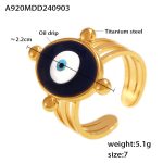 color: A920-Gold Ring / size: US 7