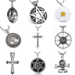 Halloween Retro New Caribbean Pirate Pendant Skull Jack Captain Hat Necklace Necklace Men and Women
