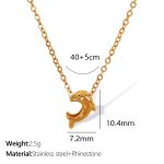 color: XL258 Gold Necklace