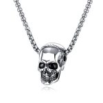 color: Skull + Stainless Steel Chain