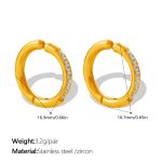 color: EH202WEGL Gold Large Ear Clip