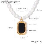 color: P1837-Gold Necklace