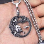 color: Coiled Snake + Steel Chain