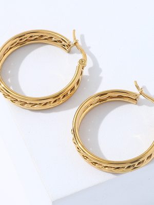 Simple Earrings New Temperament Design Ins Advanced Cold Earrings for Women Elegant