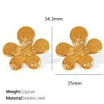 color: EH775 Gold Earrings