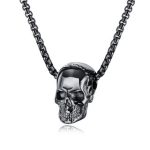 color: Skull Black + Plated Chain