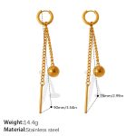 color: EH1366G Gold Earrings