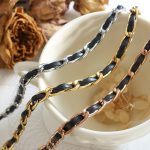 Woven Leather String Necklace Personalized Bracelet Little Sister Cold Accessory/Jewelry Suit