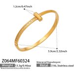 color: Z064-Gold Bangle