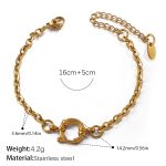 color: SL349G Gold Bracelet