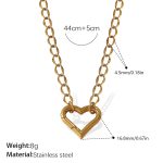 color: XL506G Gold Necklace