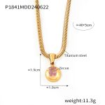 color: P1841-Gold October Pink Zircon