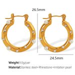 color: EH467 Gold Earrings