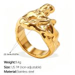 color: JZ150G7 Gold Ring