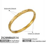 color: Z628-Gold Bangle