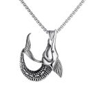 color: Swordfish + Stainless Steel Chain