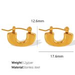 color: EH01 Gold Earrings